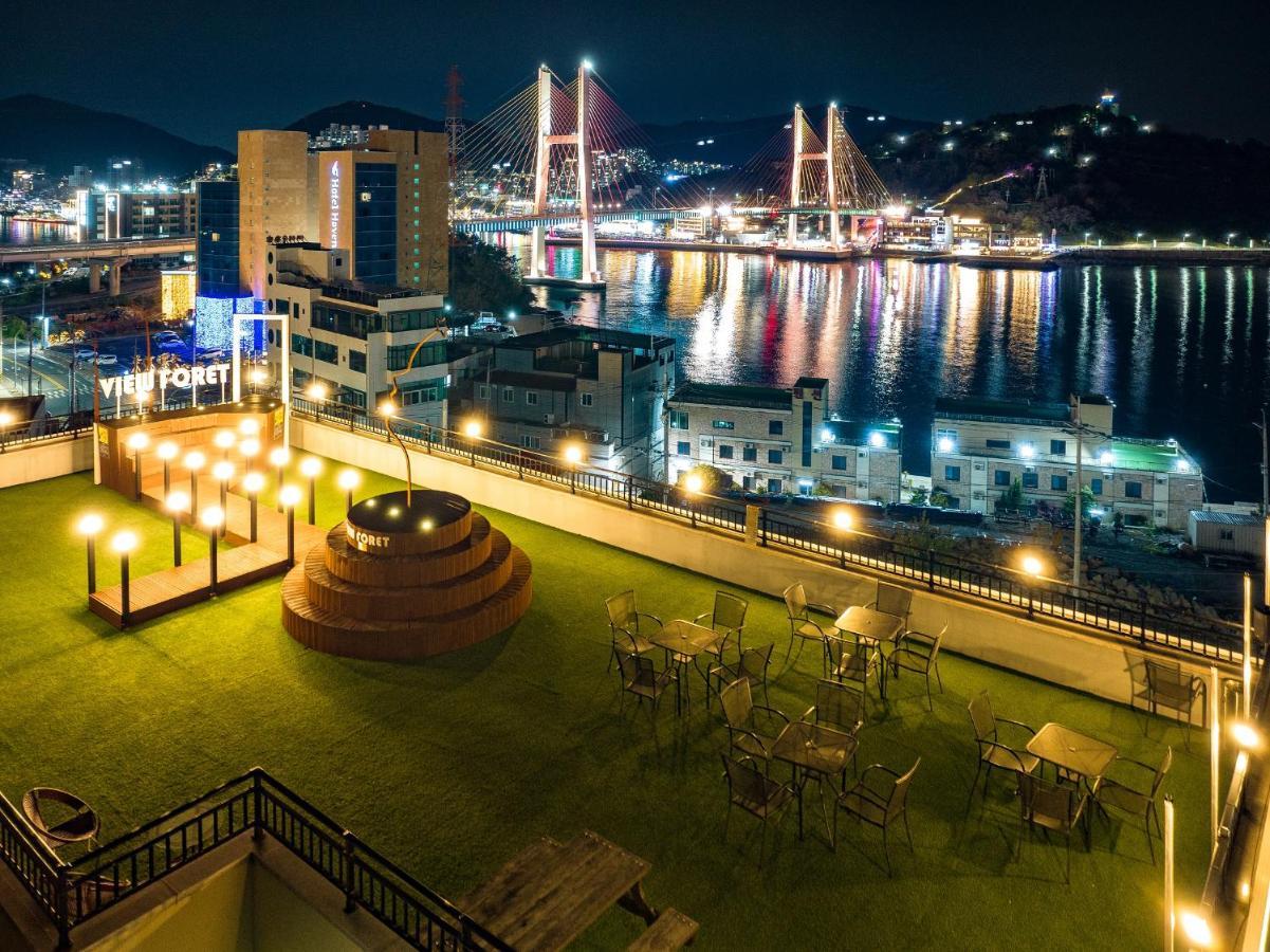 Yeosu View Foret Pension Eksteriør billede