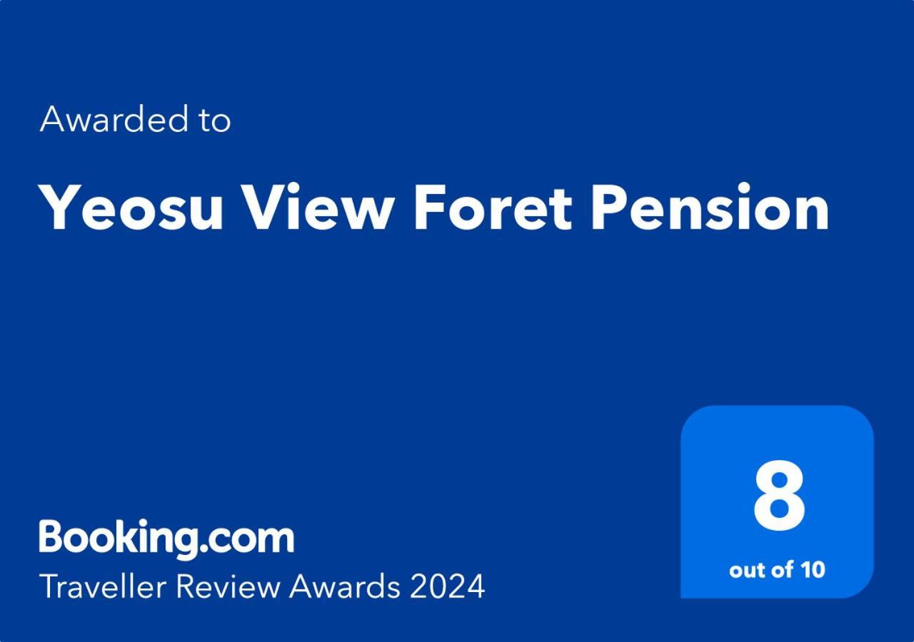 Yeosu View Foret Pension Eksteriør billede