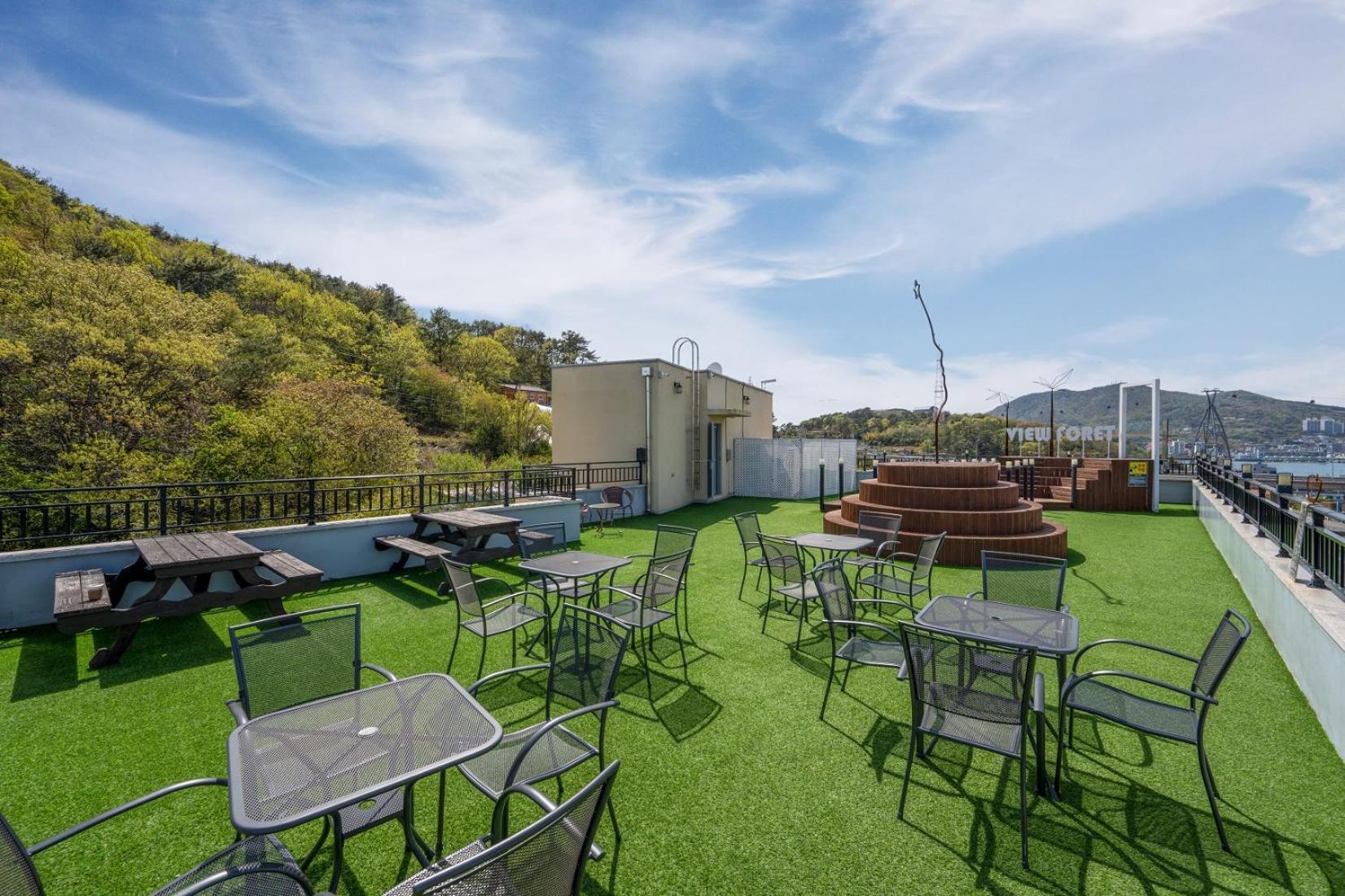 Yeosu View Foret Pension Eksteriør billede