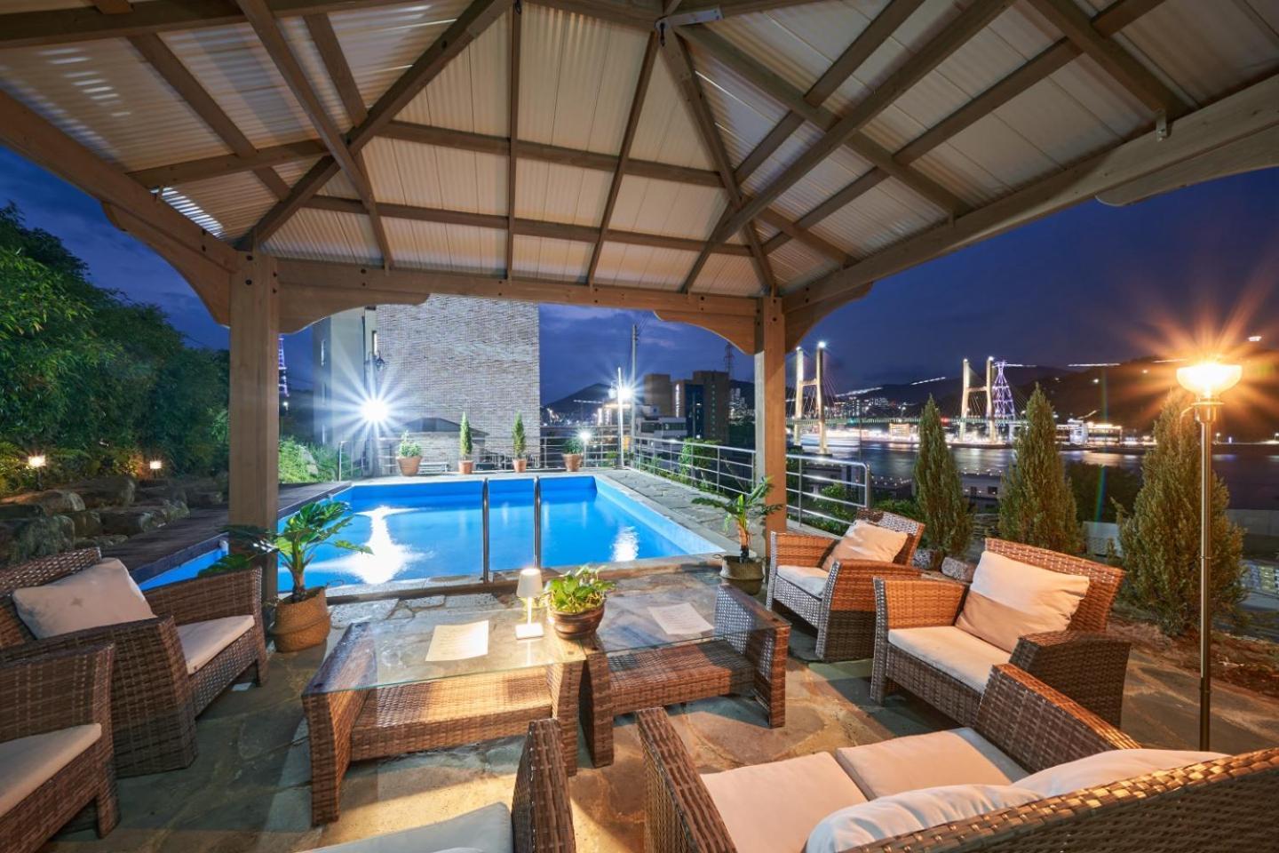 Yeosu View Foret Pension Eksteriør billede