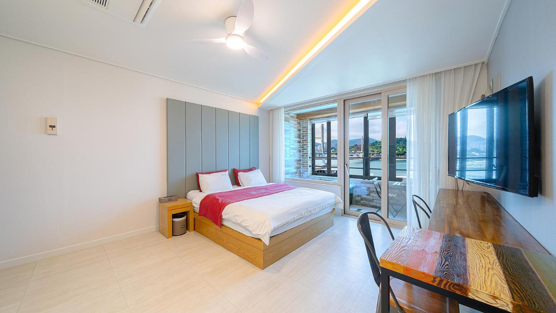 Yeosu View Foret Pension Eksteriør billede