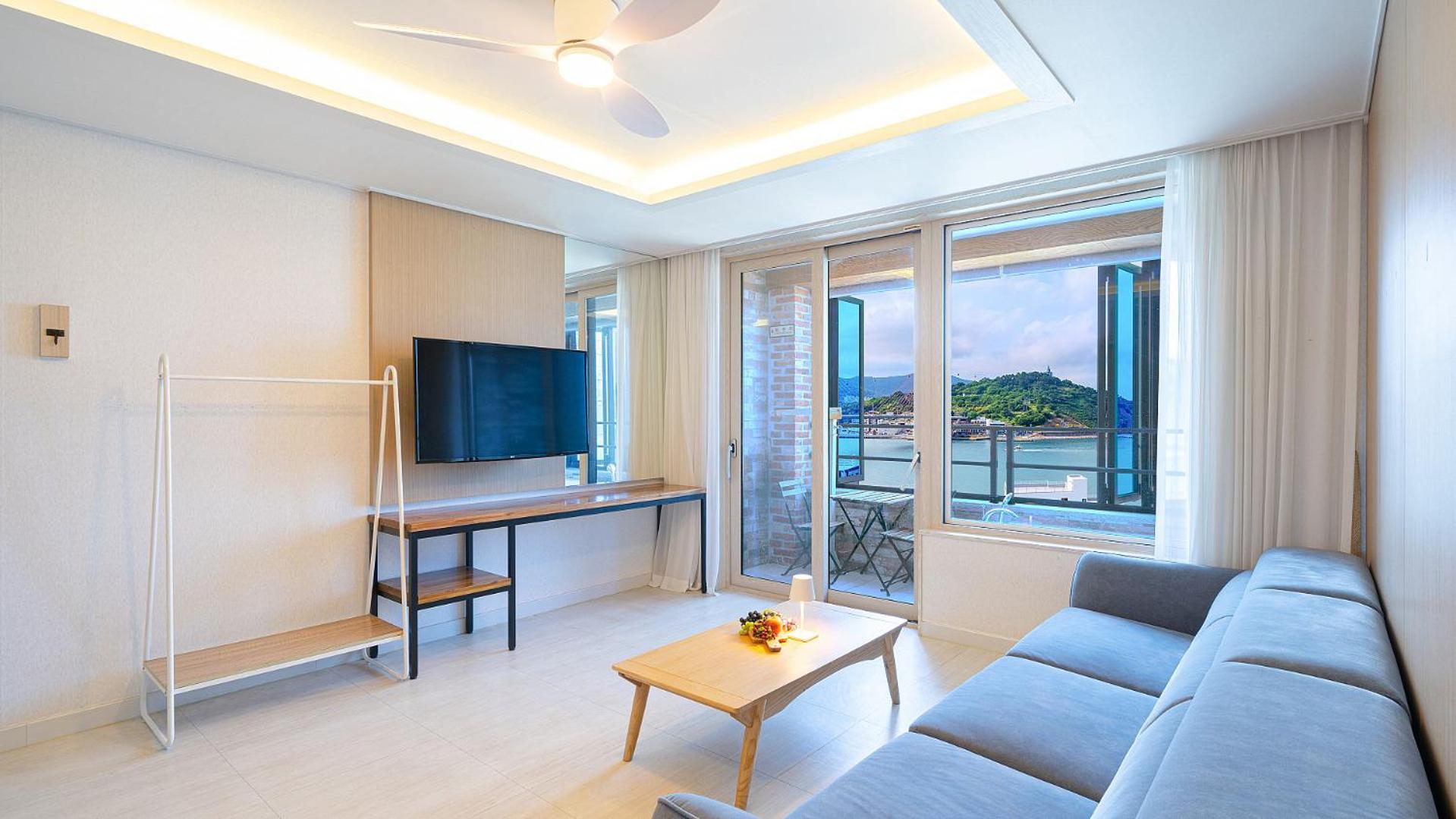 Yeosu View Foret Pension Eksteriør billede