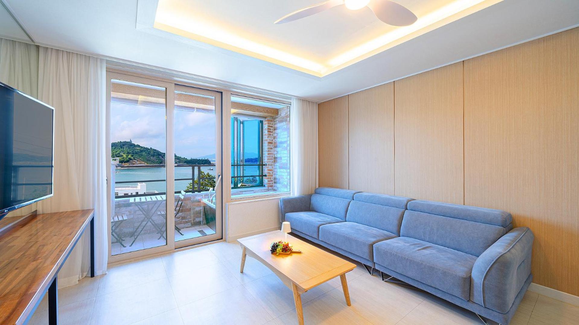 Yeosu View Foret Pension Eksteriør billede