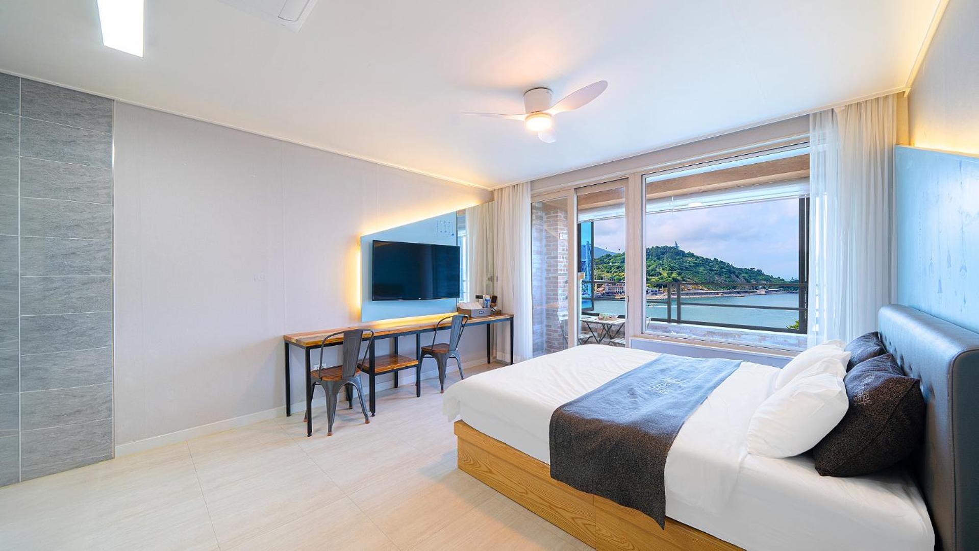 Yeosu View Foret Pension Eksteriør billede