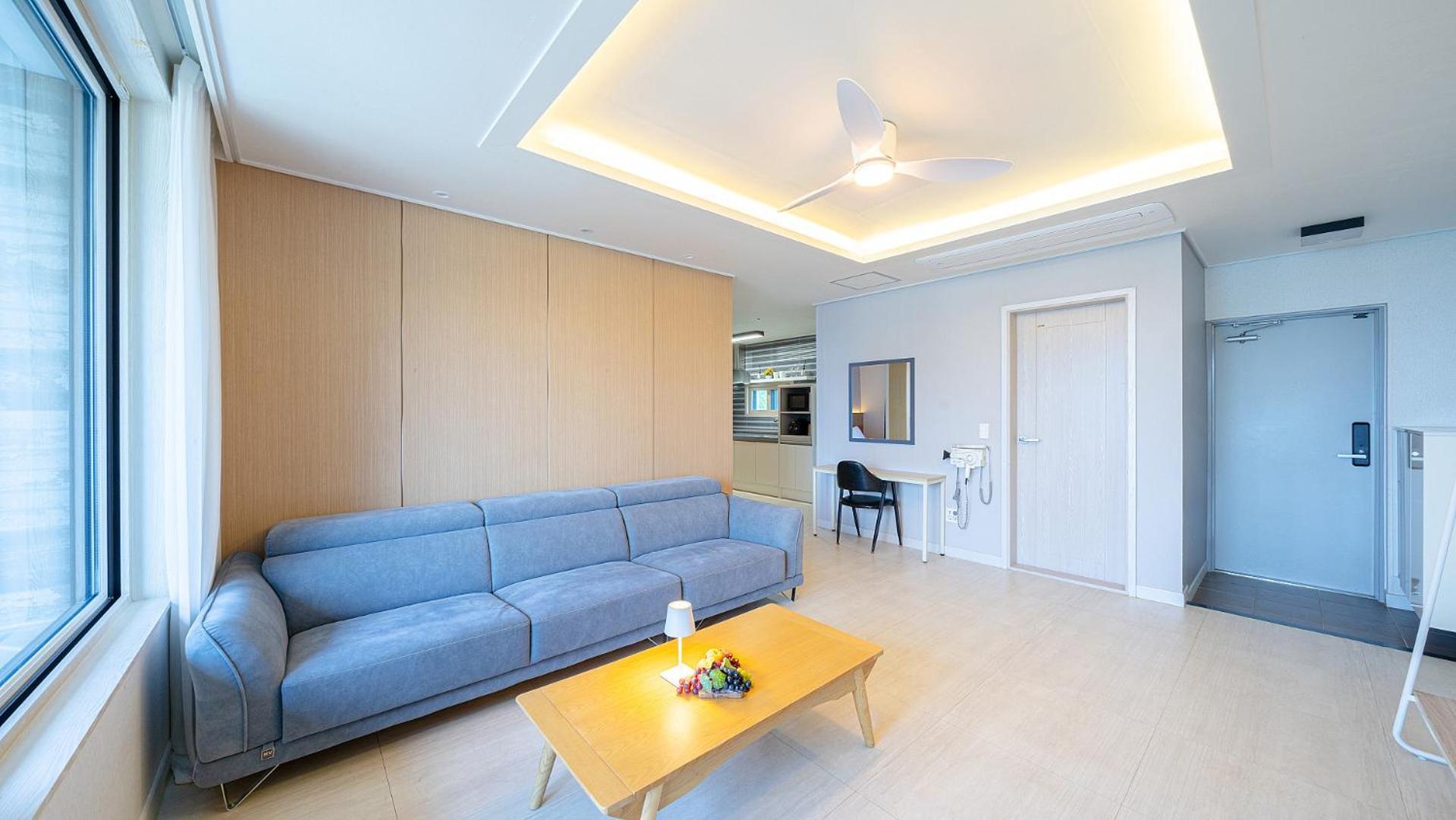 Yeosu View Foret Pension Eksteriør billede