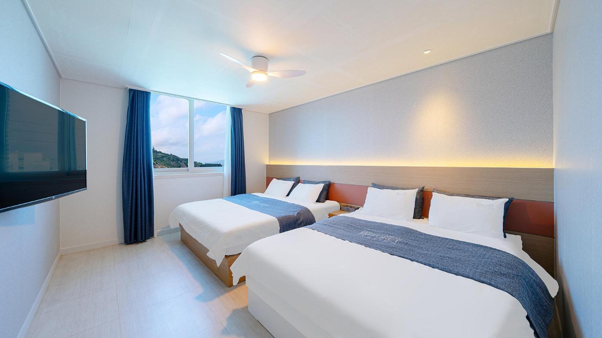 Yeosu View Foret Pension Eksteriør billede