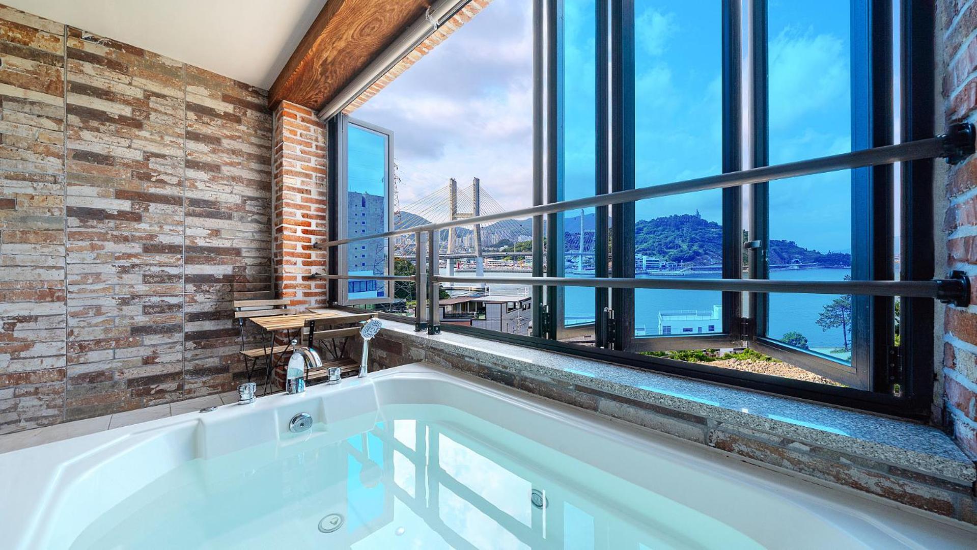 Yeosu View Foret Pension Eksteriør billede